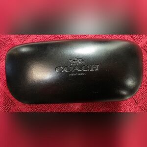 Coach Black Eyeglass Case